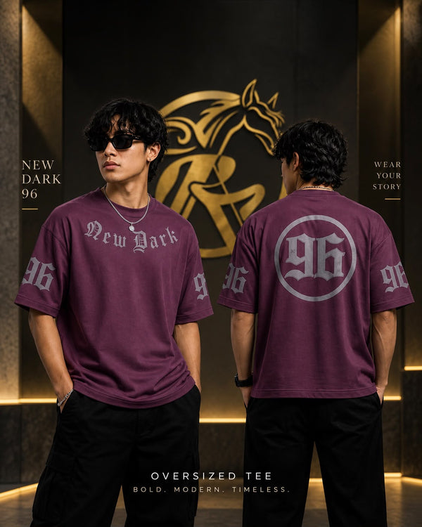Men’s New Dark 96 Oversized T-Shirt – Premium Streetwear