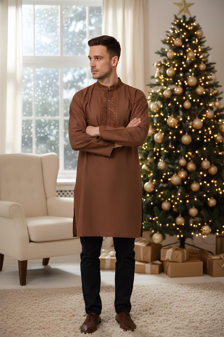 The Deep Cocoa (Brown Panjabi)  P0018|223 - Raakaat