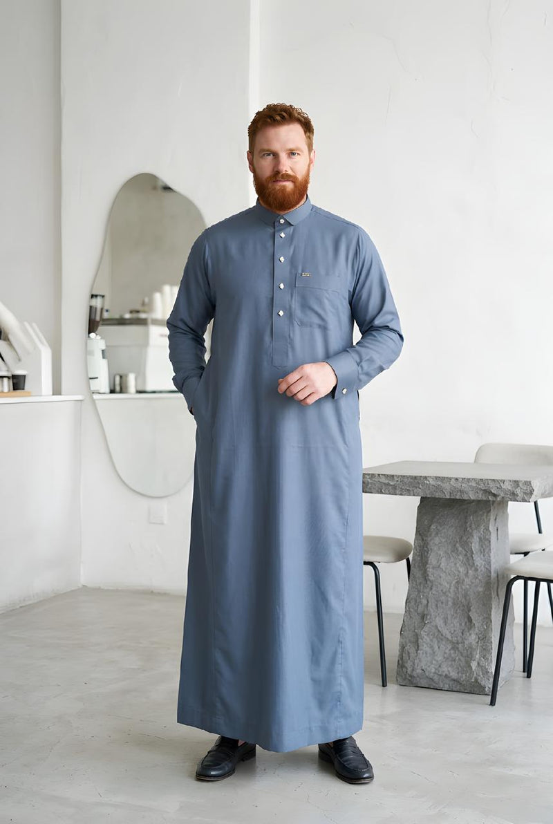 The Obsidian Slate Contemporary Thobe   T0002