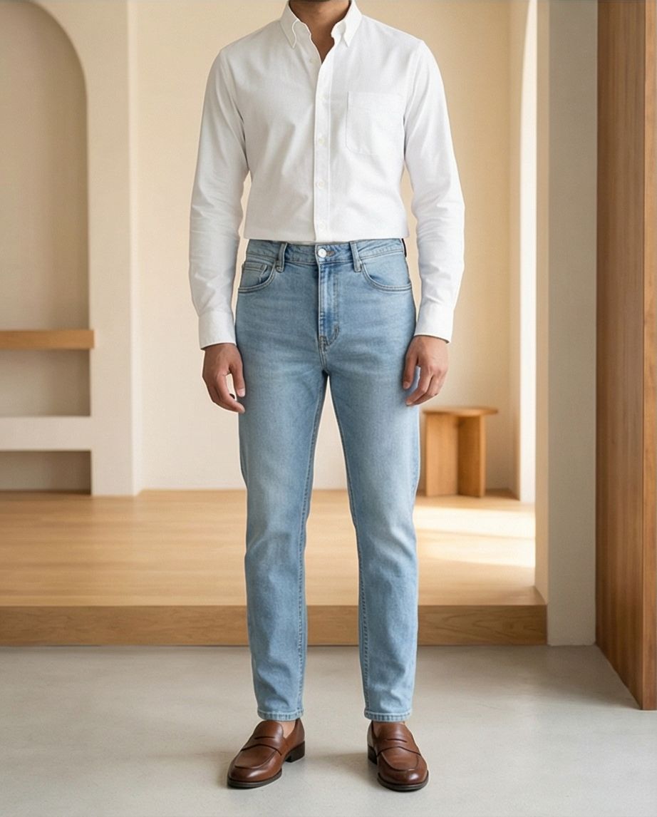 Premium Core Blue Denim Jeans Pant | 07 - Raakaat