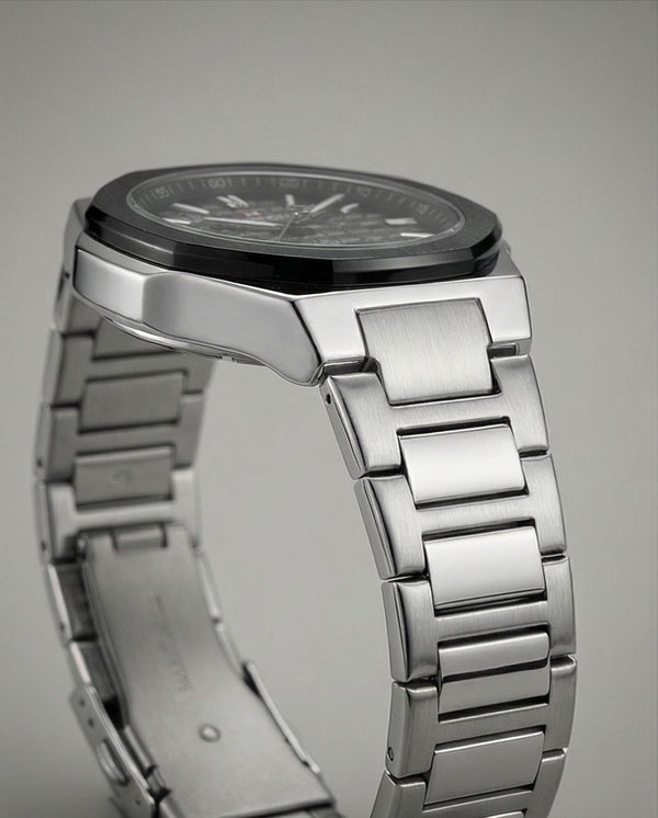 W8-NAVIFORCE Men's Pro Diver Stainless Steel Watch - Stylish Gray Dial - Raakaat