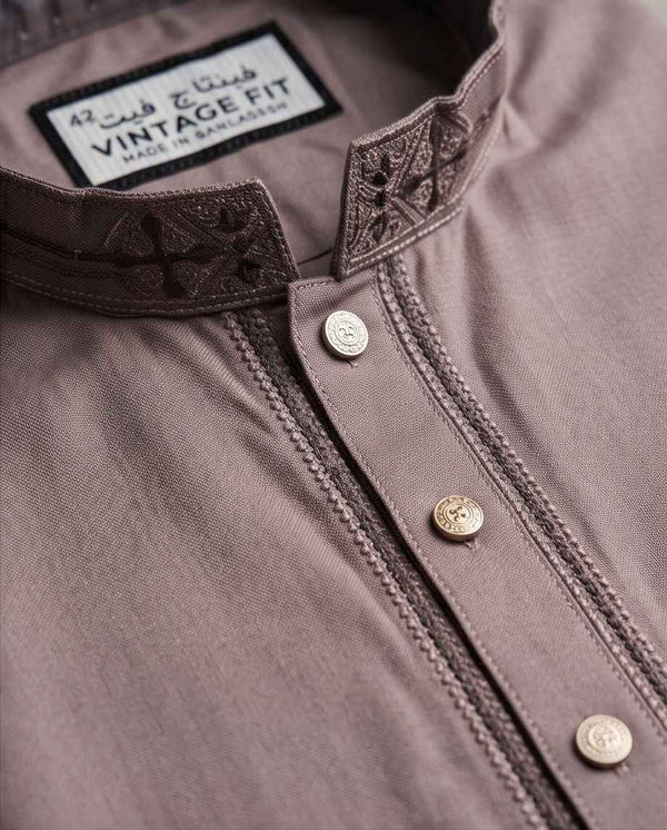 Mauve Pink Designer Panjabi|333| - Raakaat