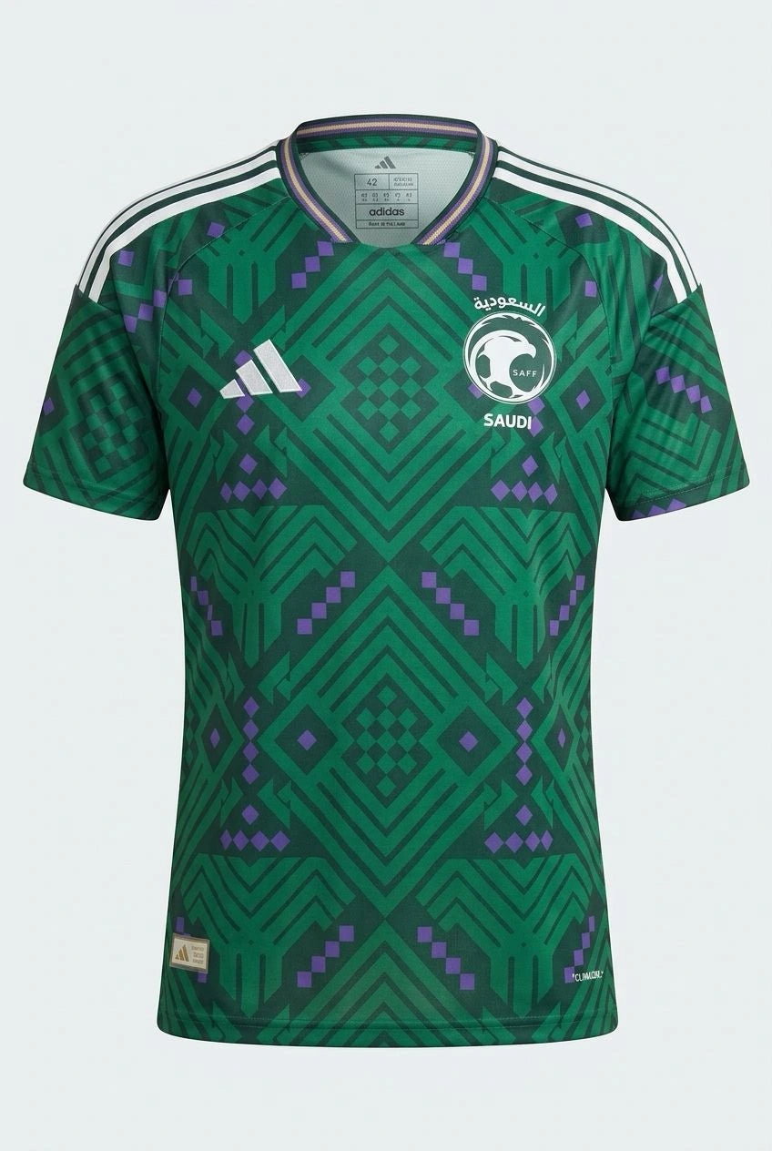 Saudi Arabia Special Edition Jersey – Green Geometric 2026 National Football Shirt