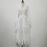 Muslim Women Embroidery Maxi Dress Eid Ramadan Kimono Cardigan Flower Abaya Dubai Turkey Kaftan Islamic Clothing Arab Robe Gown