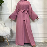 Modest Abayas For Women Muslim Sets Turkey Kaftan Islam Clothing Ramadan Ensembles Musulmans Caftan Marocain Femme Hijab Robe