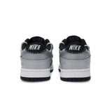 [Custom Female style in black and white]Nike Dunk 811 Manufacture Ink White Low-Top Skateboard Shoes GS Gray Black