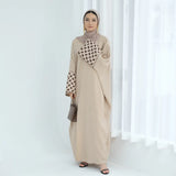 New Embroidery Abayas for Women Muslim Dress Dubai Turkey Kaftan Kimono Caridgan Open Abaya Kebaya Islam Jalabiya Caftan Gown