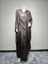 Ramadan Shiny Satin Open Kimono Abaya Dubai Luxury 2024 Muslim Abayas For Women Kaftan Dress Islam Clothing Robe Femme Musulmane