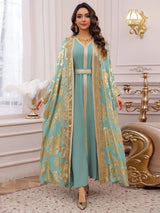 Women Dress Muslim Abaya Embroidery Party Jalabiya Ramadan Long Dresses Abayas Vestidos Largos Kaftan Arab Long Robe 2025