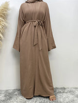 Modest Abayas For Women Muslim Sets Turkey Kaftan Islam Clothing Ramadan Ensembles Musulmans Caftan Marocain Femme Hijab Robe