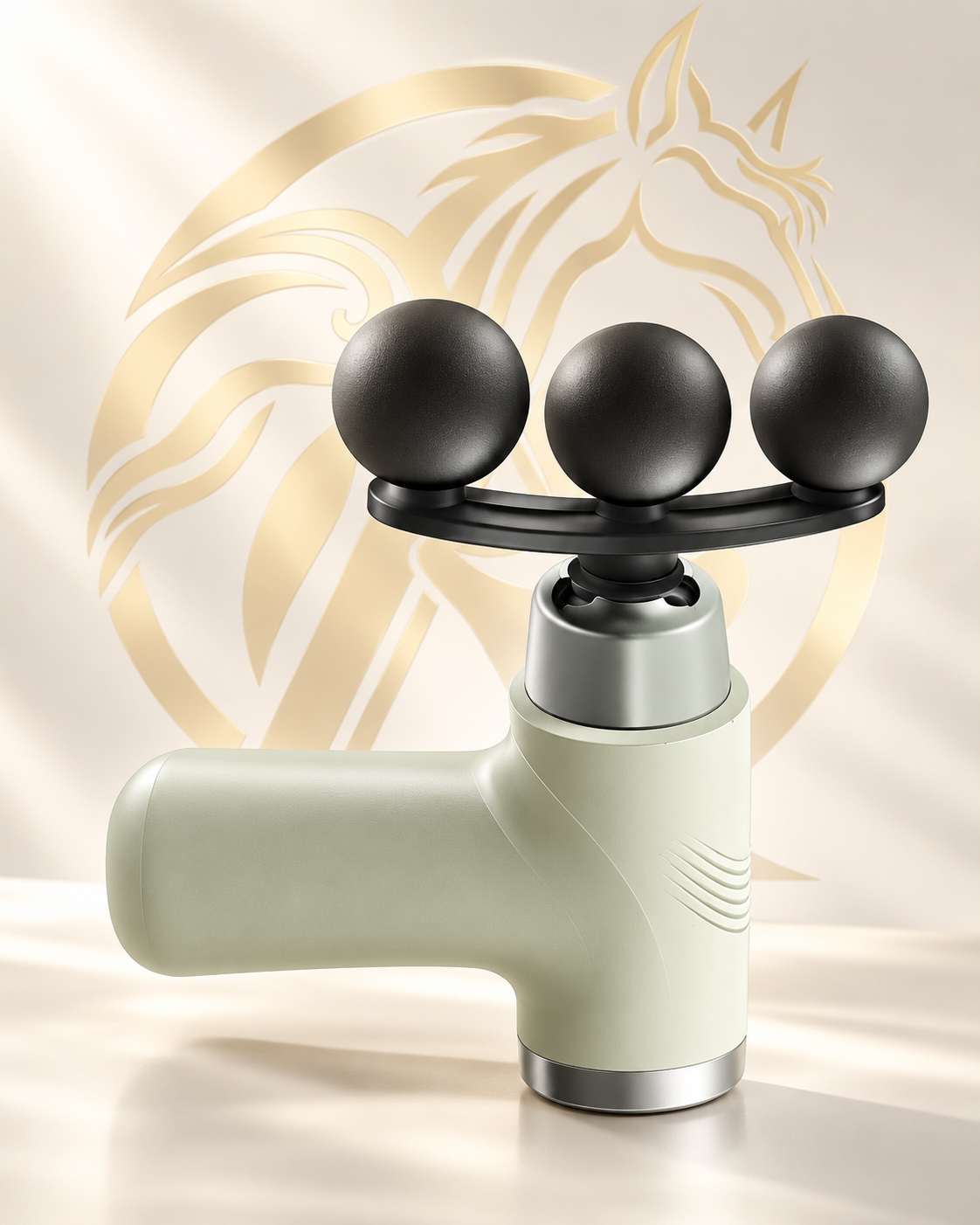 CY-013 Three-Ball Mini Massage Gun product image