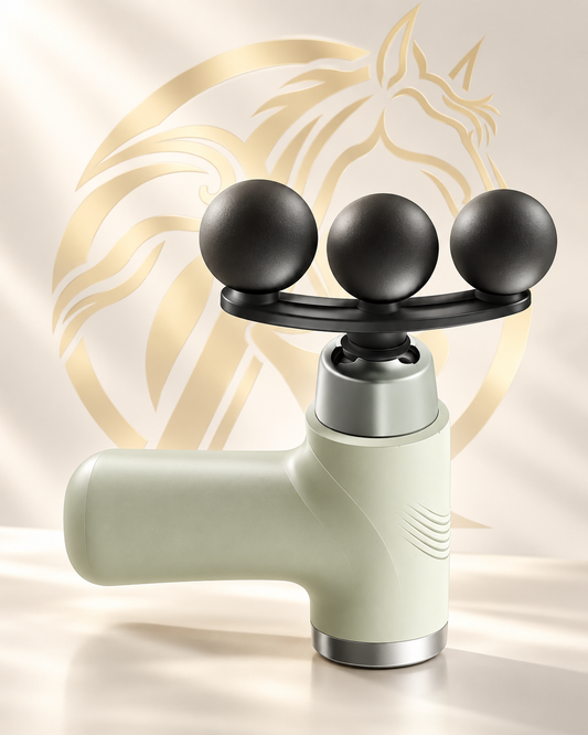 CY-013 Three-Ball Mini Massage Gun product image