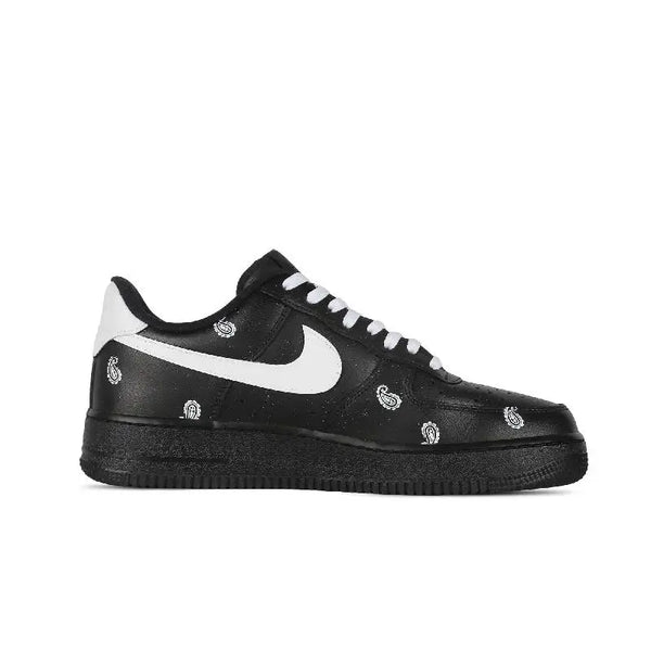 [Custom The origin of the female style]Nike Air Force 1 Origin Slip-Resistant Coverage Low-Top Skateboard Shoes Women's Black