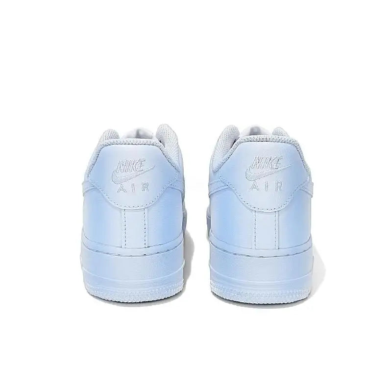 [Custom Lotus emerging from water]Nike Air Force 1 Anti-Slip Wear-Resistant Lightweight Breathable Low-Top Skateboard Shoes W