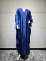 Muslim Modest Abaya Women Cardigan Dress Ramadan Eid Party Abayas Dresses Arab Long Robe Morocco Dubai Kaftan Vestidos Jalabiya