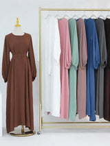 Abayas Muslim Arabic Modest Dress Prayer Clothes For Women Abaya Dubai Turkey Islam Kaftan Robe Femme Musulmane Vestidos