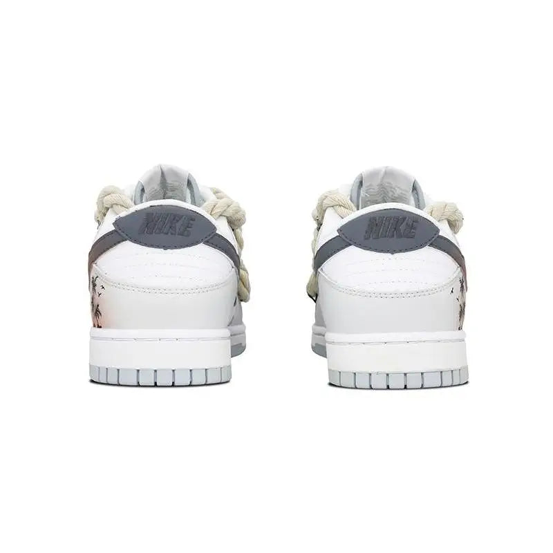 Nike Dunk Low Slip-Resistant Cushioning Wear-Resistant Low-Top Skateboard Shoes