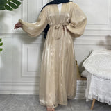 Modest Abaya Ramadan Dubai Robe Femme Musulmane Turkey Kaftan Islamic Clothing Muslim For Women Kimono Caftan Marocain Cardigan