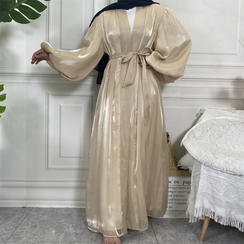 Modest Abaya Ramadan Dubai Robe Femme Musulmane Turkey Kaftan Islamic Clothing Muslim For Women Kimono Caftan Marocain Cardigan