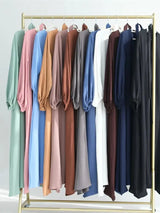 Abayas Muslim Arabic Modest Dress Prayer Clothes For Women Abaya Dubai Turkey Islam Kaftan Robe Femme Musulmane Vestidos