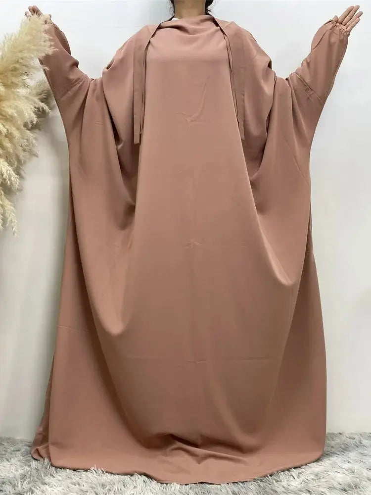 New Muslim women's prayer dress Ramadan abaya Middle East Dubai Turkey Eid dress and Islamic floor-length dress
