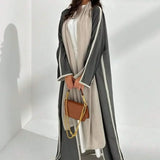 Loose Abaya Muslim Women Full Sleeve Solid Abayas Casual Kaftans Jilbabs Islamic Maxi Dresses Middle-East Ethnic Clothing