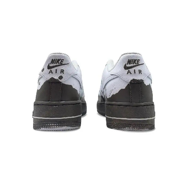 [Custom Muddy path]Nike Air Force 1 Muddy Path Abrasion-Resistant Slip-Resistant Low-Top Skateboard Shoes Men's Brown