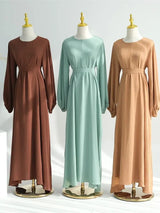 Abayas Muslim Arabic Modest Dress Prayer Clothes For Women Abaya Dubai Turkey Islam Kaftan Robe Femme Musulmane Vestidos