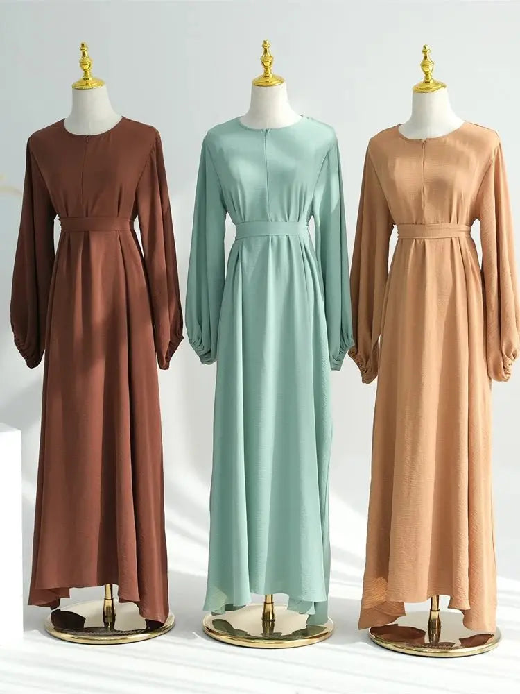 Abayas Muslim Arabic Modest Dress Prayer Clothes For Women Abaya Dubai Turkey Islam Kaftan Robe Femme Musulmane Vestidos
