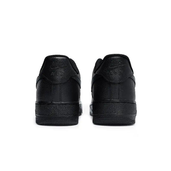 [Custom Men's dark White Flame S-BOX]Nike Air Force 1 07 811 Manufacture Gothic White Flame Special Shoe Box Low-Top Skateboa