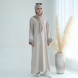 Women Muslim Modest Dress Turkey Kaftan Eid Djellaba Ramadan Islamic Clothing Dubai Abaya Kebaya Caftan Marocain Femme Jalabiya