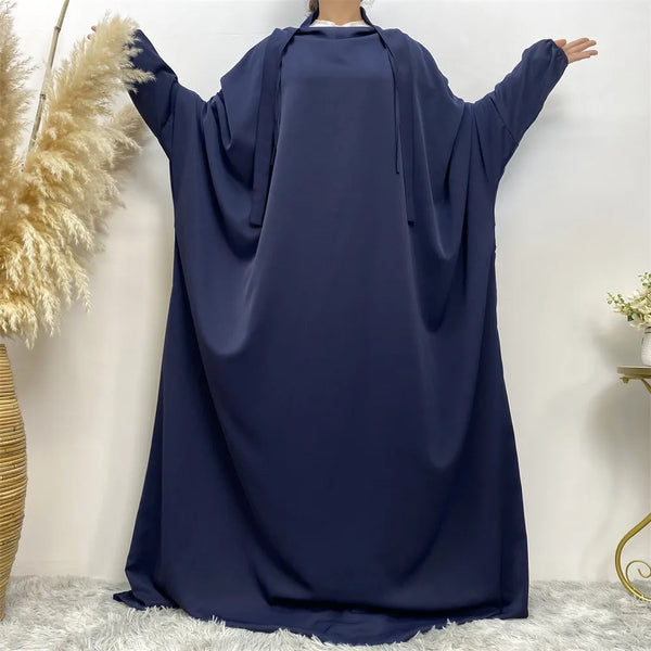 New Muslim women's prayer dress Ramadan abaya Middle East Dubai Turkey Eid dress and Islamic floor-length dress