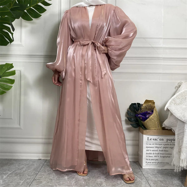 Modest Abaya Ramadan Dubai Robe Femme Musulmane Turkey Kaftan Islamic Clothing Muslim For Women Kimono Caftan Marocain Cardigan