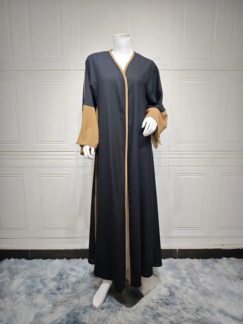Muslim Abaya for Women Split Sleeve Modest Morocco Party Dresses Ramadan Cardigan Abayas Kaftan Dubai Arab Long Robe 2024