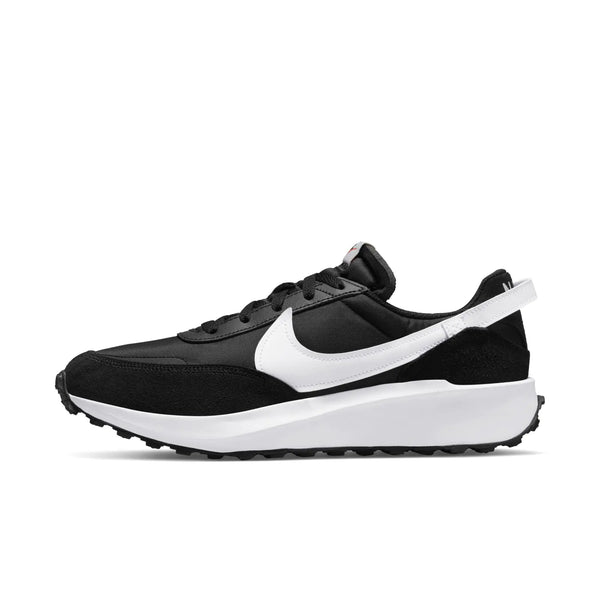 Nike Waffle Debut Mens Running Shoes (Numeric_10) BLACK/WHITE-ORANGE-CLEAR 10 UK (11 US)