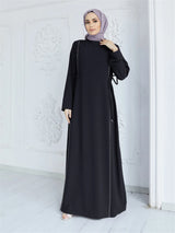 Summer Muslim Dress for Women Abaya Daimond Elegant Party Abayas Dresses Long Sleeve Morocco Caftan Vestidos Ramadan Robe 2023