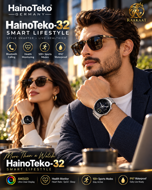 HainoTeko-32 smartwatch lifestyle model image