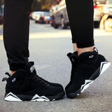 Air Jordan 7 Basketball Shoes for Couples - High Top